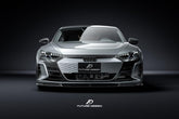 Future Design Carbon Fiber UPPER VALENCES for Audi e-Tron GT 2021-ON - Performance SpeedShop